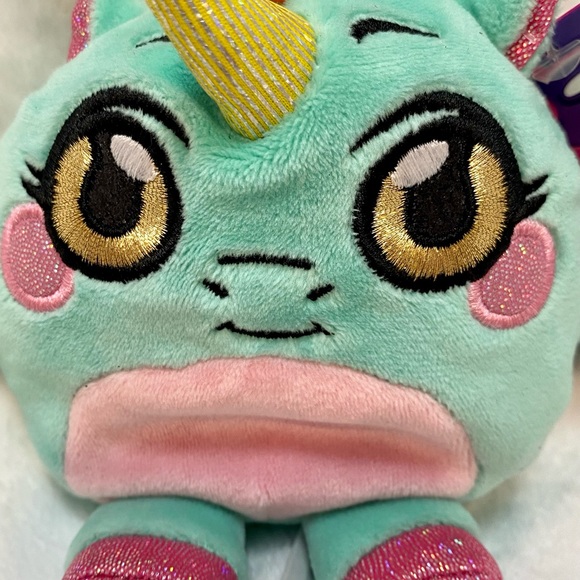Mushmeez Plush Stuffed Animal Unicorn • Sensory/Fidget Soft Toy • New - Picture 2 of 5